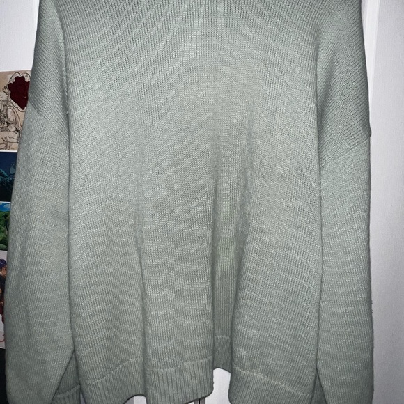 Hot Topic Sage Green Sanrio Hello Kitty Mushroom Embroidered Cardigan - Picture 2 of 7